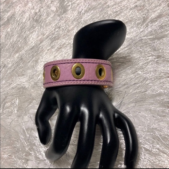 Lavender Coach Grommets Bracelet - Picture 2 of 8